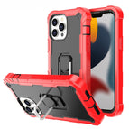 For iPhone 13 Pro Max / Red + Black