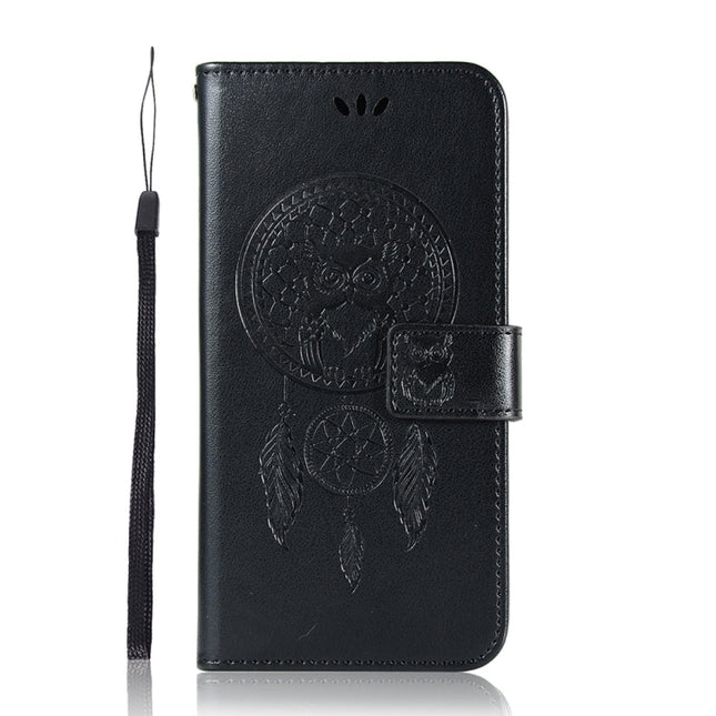 Wind Chime Owl Embossing Pattern Horizontal Flip Leather Case with Holder & Card Slots & Wallet, For iPhone 13 Pro Max, For iPhone 13 Pro, For iPhone 13