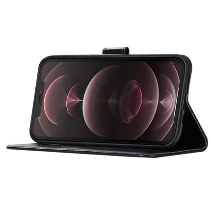 Wind Chime Owl Embossing Pattern Horizontal Flip Leather Case with Holder & Card Slots & Wallet, For iPhone 13 Pro Max, For iPhone 13 Pro, For iPhone 13