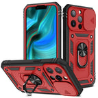 For iPhone 13 Pro Max / Red+Black