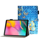 For Galaxy Tab A 8.0 (2019) T290 / Blue Butterfly