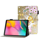 For Galaxy Tab A 10.1 (2019) T510 / Gold Butterfly