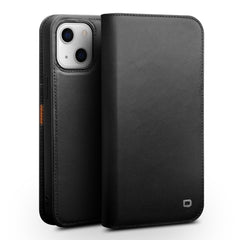 QIALINO Business Horizontal Flip Leather Case with Holder & Card Slots & Wallet, For iPhone 13 Pro Max, For iPhone 13, For iPhone 13 Pro, For iPhone 13 mini