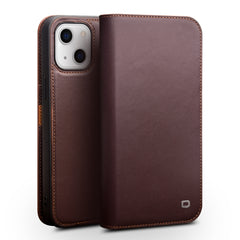 QIALINO Business Horizontal Flip Leather Case with Holder & Card Slots & Wallet, For iPhone 13 Pro Max, For iPhone 13, For iPhone 13 Pro, For iPhone 13 mini