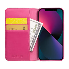 QIALINO Business Horizontal Flip Leather Case with Holder & Card Slots & Wallet, For iPhone 13 mini, For iPhone 13 Pro, For iPhone 13 Pro Max, For iPhone 13