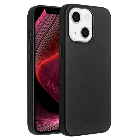QIALINO Nappa Cowhide MagSafe Magnetic Protective Case, For iPhone 13, For iPhone 13 Pro, For iPhone 13 Pro Max, For iPhone 13 mini