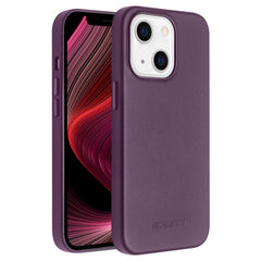 QIALINO Nappa Cowhide MagSafe Magnetic Protective Case, For iPhone 13, For iPhone 13 Pro, For iPhone 13 Pro Max, For iPhone 13 mini