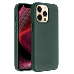 QIALINO Nappa Cowhide MagSafe Magnetic Protective Case, For iPhone 13, For iPhone 13 Pro, For iPhone 13 Pro Max, For iPhone 13 mini