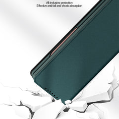 Split Type Horizontal Flip Foldable Leather Case with Holder & Card Slots & Wallet, For Samsung Galaxy Z Fold3 5G