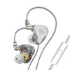 KZ ZAS 16-unit Ring Iron In-ear Wired Earphone,, ZAS Standard Version(White), ZAS Standard Version(Black), ZAS Mic Version(White), ZAS Mic Version(Black)