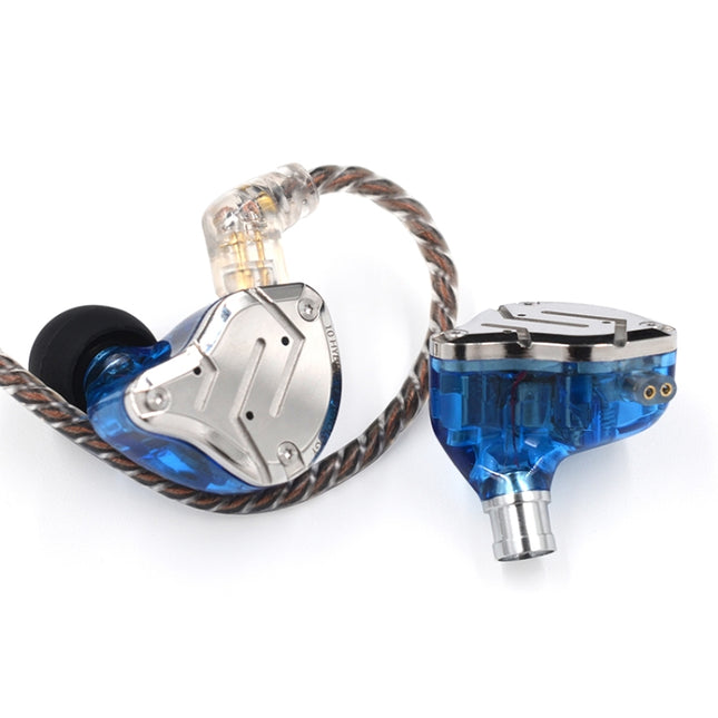 KZ ZS10 Pro 10-unit Ring Iron Gaming In-ear Wired Earphone,, ZS10 Pro Mic Version(Diamond Blue), ZS10 Pro Standard Version(Black), ZS10 Pro Standard Version(Blue), ZS10 Pro Standard Version(Streamer Blue), ZS10 Pro Standard Version(Glare Gold)         ...