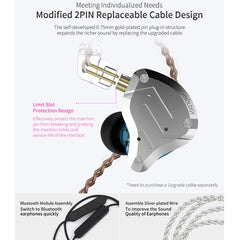 KZ ZS10 Pro 10-unit Ring Iron Gaming In-ear Wired Earphone,, ZS10 Pro Mic Version(Blue), ZS10 Pro Mic Version(Streamer Blue), ZS10 Pro Mic Version(Glare Gold), ZS10 Pro Mic Version(Purple), ZS10 Pro Mic Version(Diamond Blue)����������������������������...