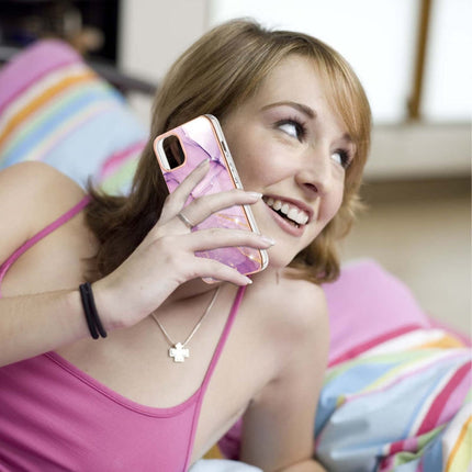 Electroplating Marble Pattern Dual-side IMD TPU Shockproof Case, For iPhone 13 mini, For iPhone 13, For iPhone 13 Pro, For iPhone 13 Pro Max