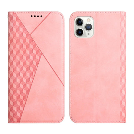 Diamond Pattern Splicing Skin Feel Magnetic Horizontal Flip Leather Case with Card Slots & Holder & Wallet, For iPhone 11 Pro, For iPhone 11 Pro Max, For iPhone X / XS, For iPhone XR