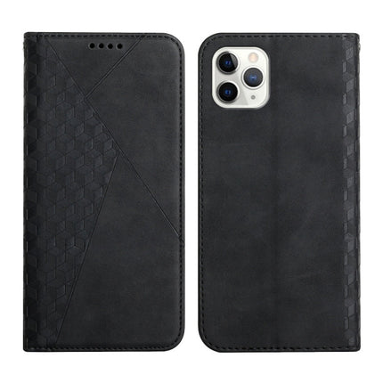 Diamond Pattern Splicing Skin Feel Magnetic Horizontal Flip Leather Case with Card Slots & Holder & Wallet, For iPhone 11 Pro, For iPhone 11 Pro Max, For iPhone X / XS, For iPhone XR