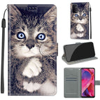 For OPPO A93 5G / A93s 5G / A54 5G / A74 5G / C02 Fork Hand White Claw Cat