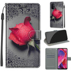 For OPPO A93 5G / A93s 5G / A54 5G / A74 5G / C14 Black Water Drop Rose