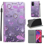For OPPO A93 5G / A93s 5G / A54 5G / A74 5G / C16 Water Drop Six Petal Flower
