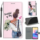 For Xiaomi Redmi Note 10 5G / C09 Hug Flower