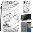 For ZTE Blade A51 / C01 White Marble