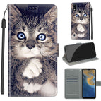 For ZTE Blade A51 / C02 Fork Hand White Claw Cat