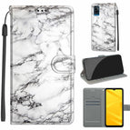 For ZTE Blade A71 / C01 White Marble
