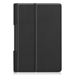 Custer Texture Horizontal Flip Leather Case with Two-folding Holder, For Lenovo Yoga Smart Tab