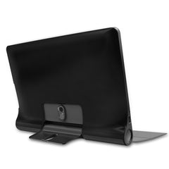 Custer Texture Horizontal Flip Leather Case with Two-folding Holder, For Lenovo Yoga Smart Tab