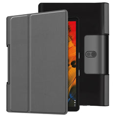 Custer Texture Horizontal Flip Leather Case with Two-folding Holder, For Lenovo Yoga Smart Tab