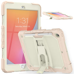 Shockproof Colorful Silica Gel + PC Protective Case with Holder & Shoulder Strap