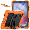 Shockproof Colorful Silica Gel + PC Protective Case with Holder & Shoulder Strap, For iPad 10.2 2021 / 2020 / 2019, For Samsung Galaxy A7 Lite T220 / T225