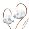 KZ EDX Dynamic Monitor HiFi In-Ear Wired Earphone, No Mic, With Mic