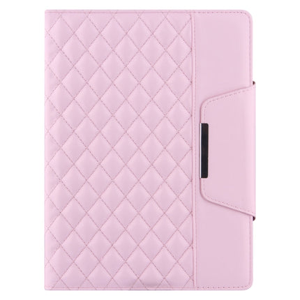 Checkered Pattern Horizontal Flip Leather Case with Holder & Card Slots & Hand Strap, For iPad 10.2 (2021 / 2020 / 2019), For iPad Pro 11 (2021 / 2020 / 2018), For iPad mini 5 / 4, For iPad 9.7 (2018 / 2017)