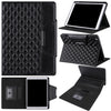 Checkered Pattern Horizontal Flip Leather Case with Holder & Card Slots & Hand Strap, For iPad 10.2 (2021 / 2020 / 2019), For iPad Pro 11 (2021 / 2020 / 2018), For iPad mini 5 / 4, For iPad 9.7 (2018 / 2017)