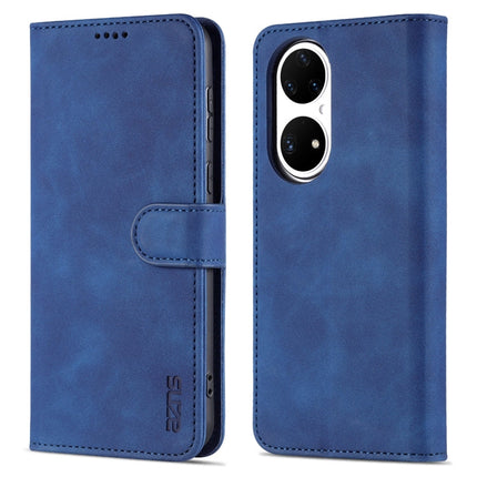 AZNS Skin Feel Calf Texture Horizontal Flip Leather Case with Card Slots & Holder & Wallet, For Huawei P50, For Huawei P50 Pro, For Honor V40, For Honor X20