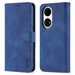 AZNS Skin Feel Calf Texture Horizontal Flip Leather Case with Card Slots & Holder & Wallet, For Huawei P50, For Huawei P50 Pro, For Honor V40, For Honor X20