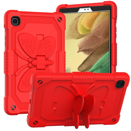 Pure Color PC + Silicone Anti-drop Protective Case with Butterfly Shape Holder & Pen Slot, For Samsung Galaxy Tab A7 Lite 8.7 SM-T220 / SM-T225