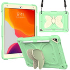 For iPad 10.2 2021 & 2020 & 2019 / Air 3 10.5 inch / Beige + Fresh Green