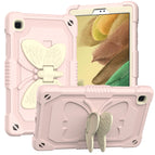 For Samsung Galaxy Tab A7 Lite 8.7 SM-T220 / SM-T225 / Beige + Rose Pink