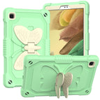For Samsung Galaxy Tab A7 Lite 8.7 SM-T220 / SM-T225 / Beige + Fresh Green