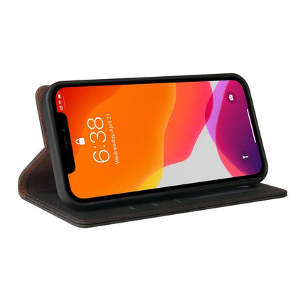 Simple Suction Closure Horizontal Flip Leather Case with Holder & Card Slot & Wallet, For iPhone 12 mini, For iPhone 11 Pro Max, For iPhone 11 Pro, For iPhone 11