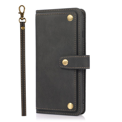 PU + TPU Horizontal Flip Leather Case with Holder & Card Slot & Wallet & Lanyard, For iPhone 8 Plus & 7 Plus, For iPhone XS / X, For iPhone XR, For iPhone XS Max