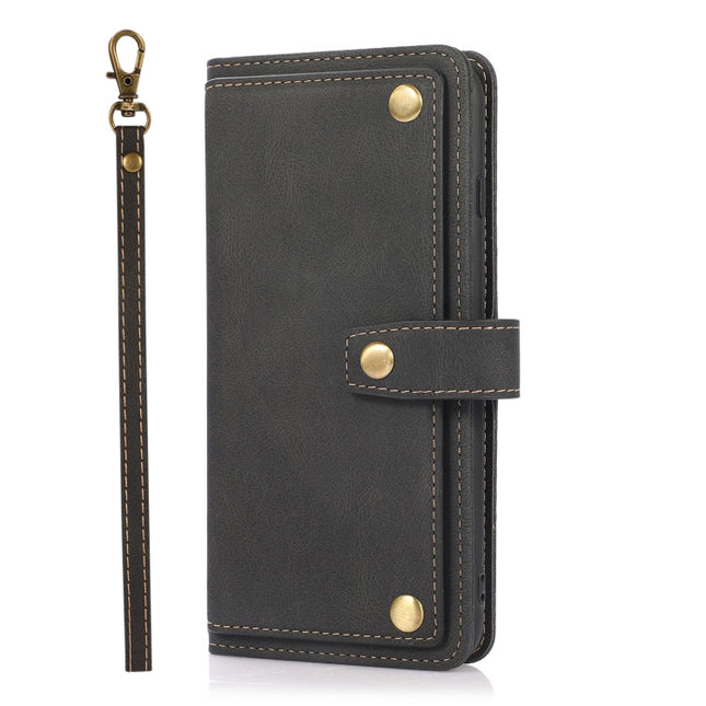 PU + TPU Horizontal Flip Leather Case with Holder & Card Slot & Wallet & Lanyard, For iPhone 8 Plus & 7 Plus, For iPhone XS / X, For iPhone XR, For iPhone XS Max