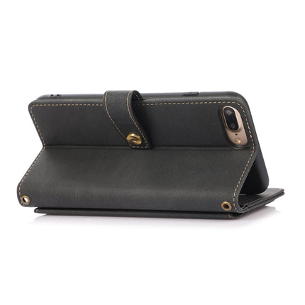 PU + TPU Horizontal Flip Leather Case with Holder & Card Slot & Wallet & Lanyard, For iPhone 8 Plus & 7 Plus, For iPhone XS / X, For iPhone XR, For iPhone XS Max