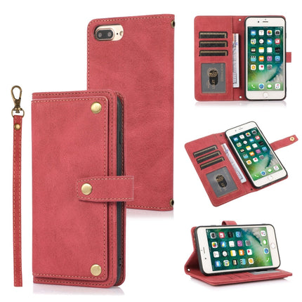 PU + TPU Horizontal Flip Leather Case with Holder & Card Slot & Wallet & Lanyard, For iPhone 8 Plus & 7 Plus, For iPhone XS / X, For iPhone XR, For iPhone XS Max