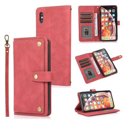 PU + TPU Horizontal Flip Leather Case with Holder & Card Slot & Wallet & Lanyard, For iPhone 8 Plus & 7 Plus, For iPhone XS / X, For iPhone XR, For iPhone XS Max