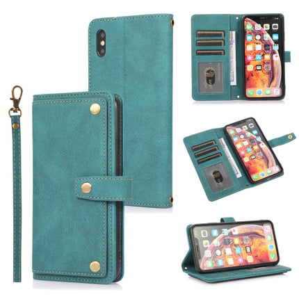 PU + TPU Horizontal Flip Leather Case with Holder & Card Slot & Wallet & Lanyard, For iPhone 8 Plus & 7 Plus, For iPhone XS / X, For iPhone XR, For iPhone XS Max