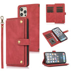 For iPhone 12 / 12 Pro / Wine Red