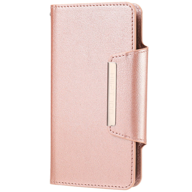 Ultra-thin Separable Magnetic Horizontal Flip Leather Case with Card Slot & Wallet, For iPhone SE 2022 / SE 2020 / 8 / 7, For iPhone X / XS
