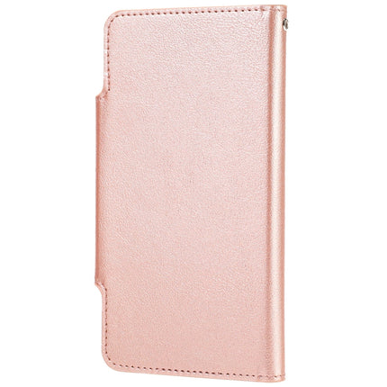Ultra-thin Separable Magnetic Horizontal Flip Leather Case with Card Slot & Wallet, For iPhone SE 2022 / SE 2020 / 8 / 7, For iPhone X / XS